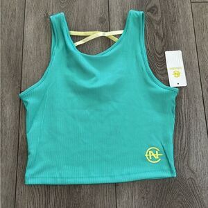 Nautica crop tank top NWT